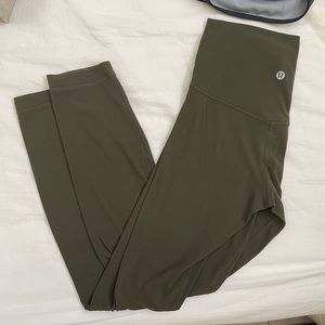 Green lululemon leggings
